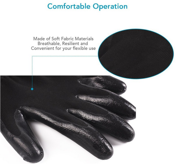 Compawions Grooming Gloves Version2 - Left and Right - Enhanced Five Finger Design - For Cats, Dogs & Horses - Your Pet Will Love It - FREE Shipping